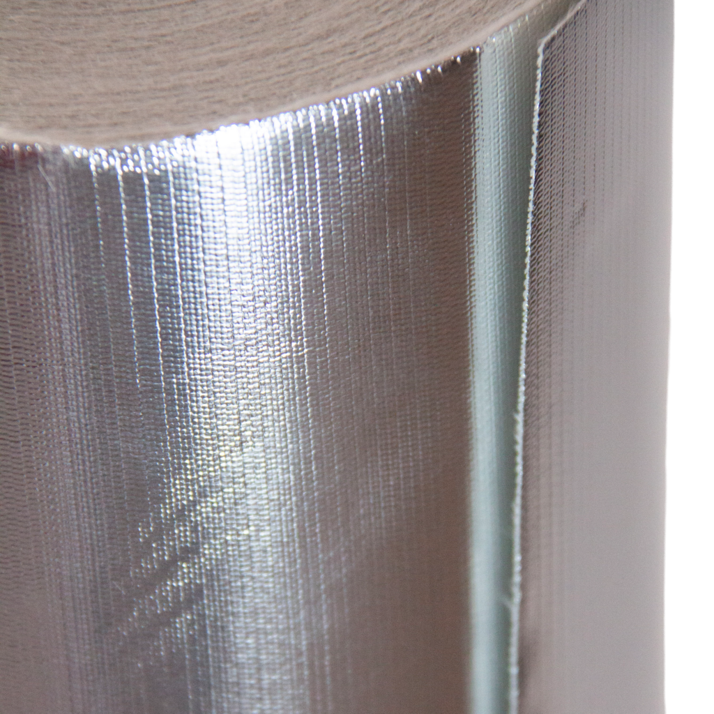 TKANINA SZKLANA ALUMINIUM 500g/m² WYSOKOTEMPERATUROWA DO 600°C
