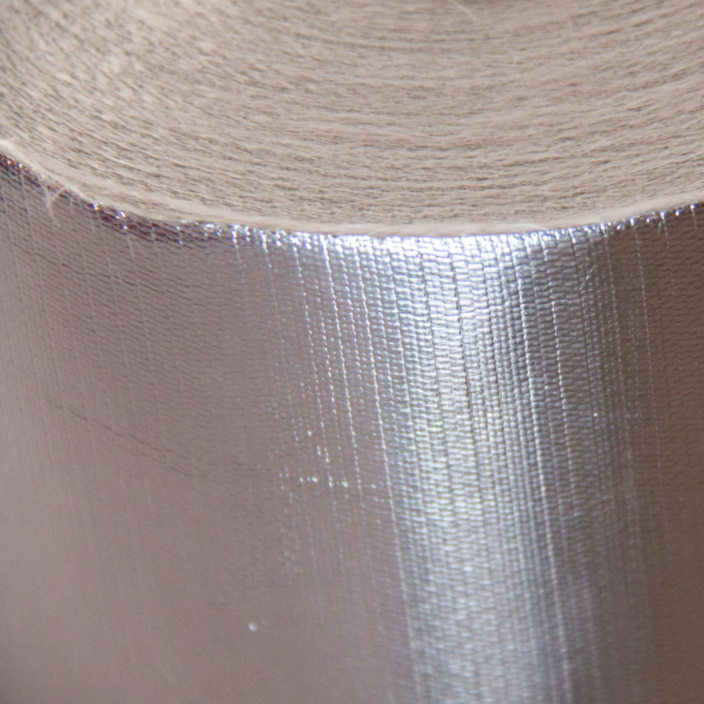 TKANINA SZKLANA ALUMINIUM 500g/m² WYSOKOTEMPERATUROWA DO 600°C